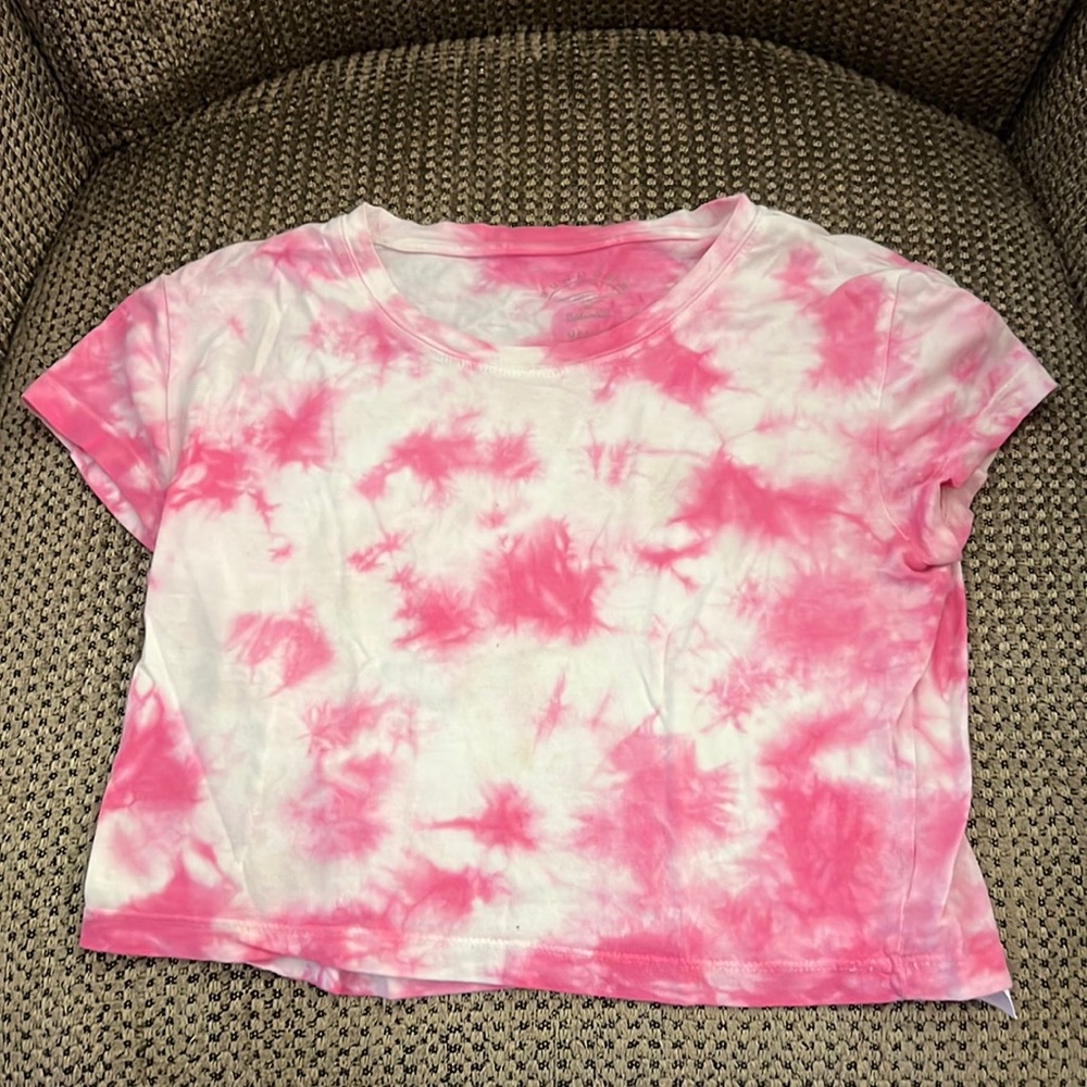 Tie-dye crop top